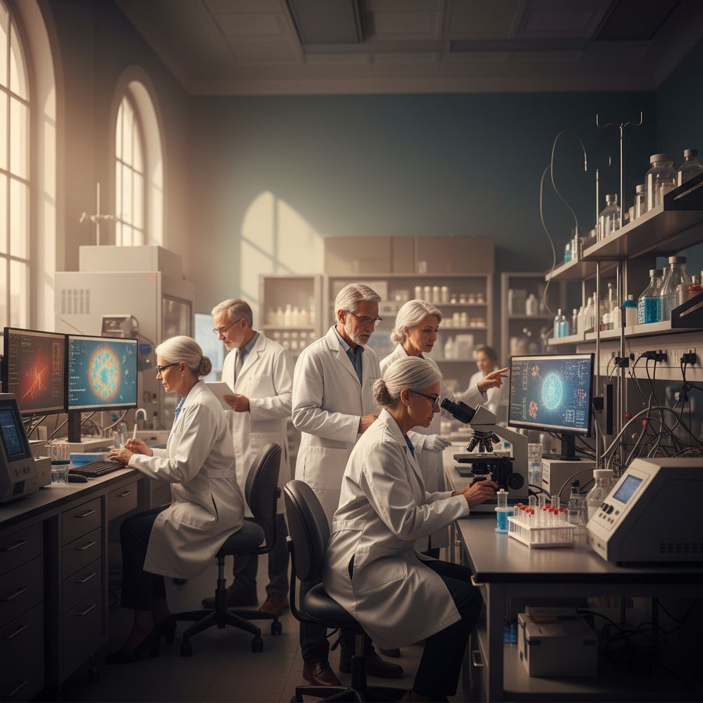 Harvard Medical School research laboratory