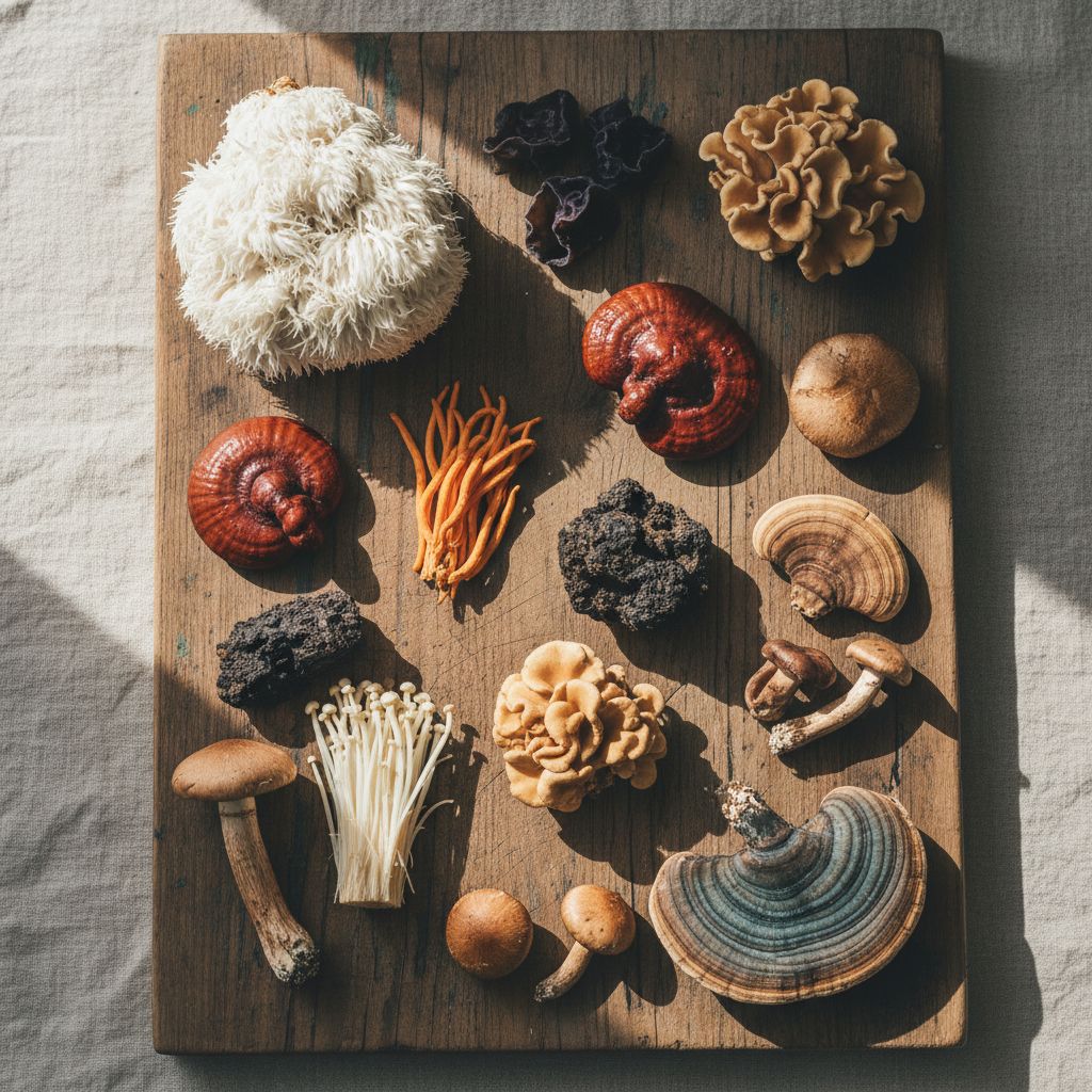 Mind Forge 10x mushroom ingredients
