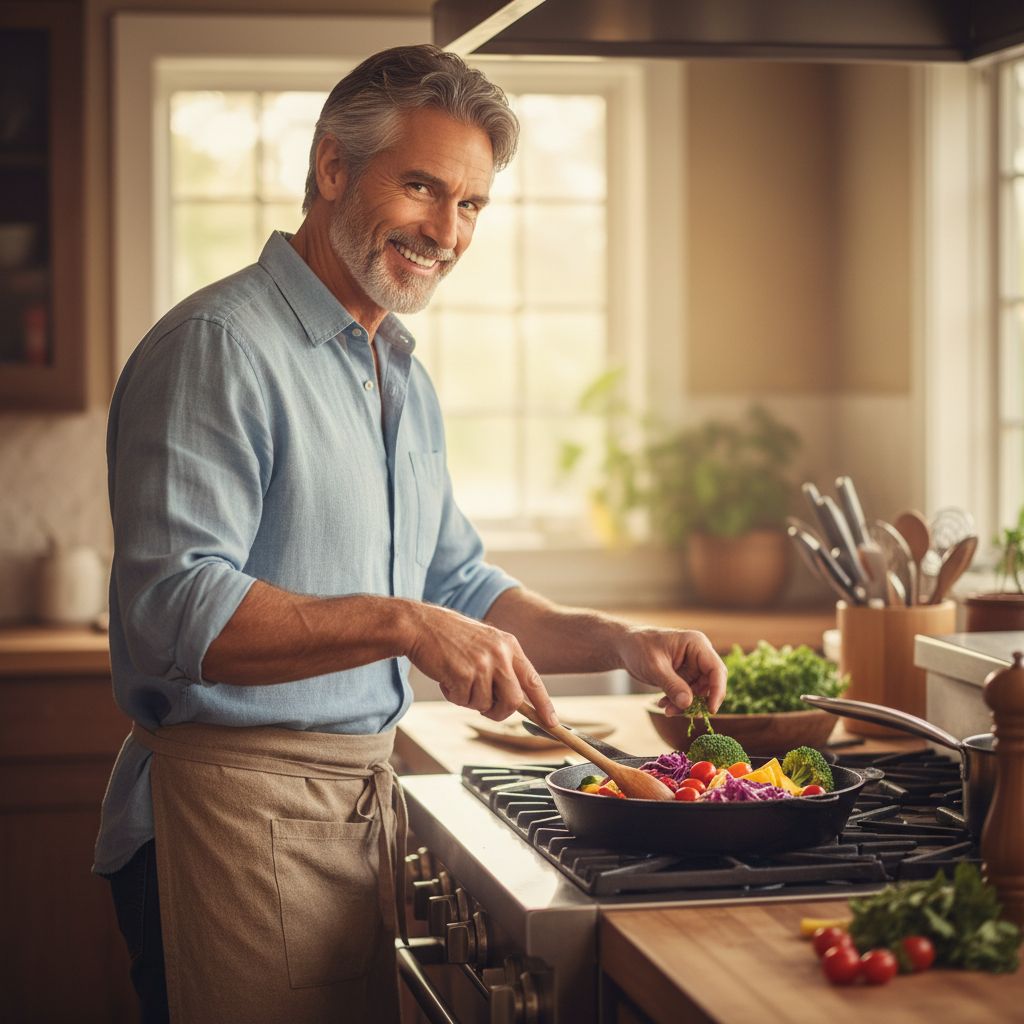 Woman feeling healthy and energetic